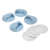 Ручка самоклеящаяся, голубой цвет, 4 шт в наборе, d=65 мм Ручка самоклеящаяся, голубой цвет, 4 шт в наборе, d=65 мм