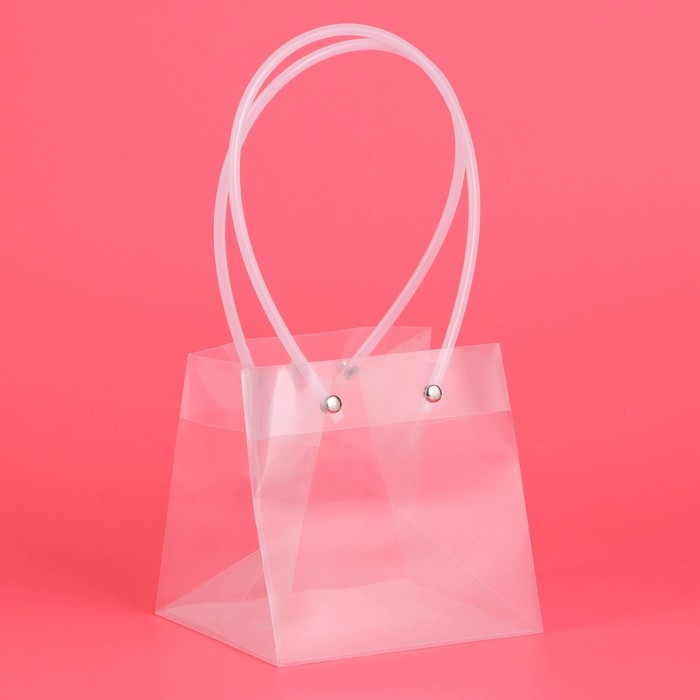 Пакет подарочный с квадратным дном 13 х 13 х 13 см