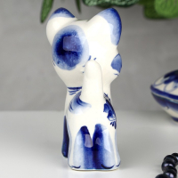 Сувенир "Кот Барсик", гжель