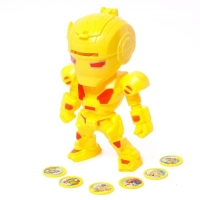 Робот «Стрелок» стреляет дисками, цвета МИКС Робот «Стрелок» стреляет дисками, цвета МИКС