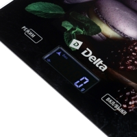 Весы кухонные DELTA KCE-65, электронные, до 5 кг, рисунок "Ягодные макарони" Весы кухонные DELTA KCE-65, электронные, до 5 кг, рисунок "Ягодные макарони"