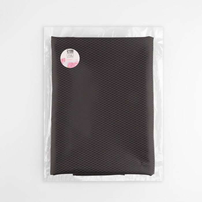 Ткань подкладочная &laquo;Ромб&raquo;, 100 % полиэстер, 1 &times; 1,4 м, цвет тёмный шоколад