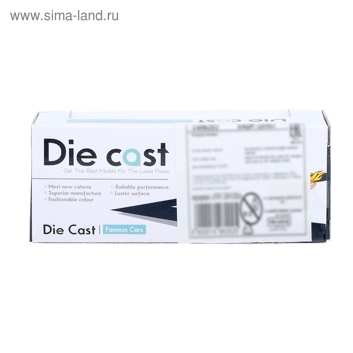 Машина металлическая &laquo;СпортКар&raquo;, масштаб 1:56, МИКС