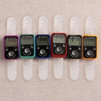 Счётчик рядов электронный, на ремне, 3 режима, 10,5 &times; 2,5 &times; 2 см, цвет МИКС