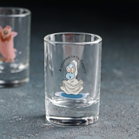 Набор &laquo;Приколы&raquo;, 7 предметов: 6 стопок 50 мл, пепельница