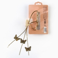 Краб для волос с цепочкой &laquo;Нежная как цветок&raquo;, 12 х 6 х 3 см