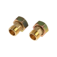 Комплект присоединения счетчиков воды 1/2", латунь Комплект присоединения счетчиков воды 1/2", латунь