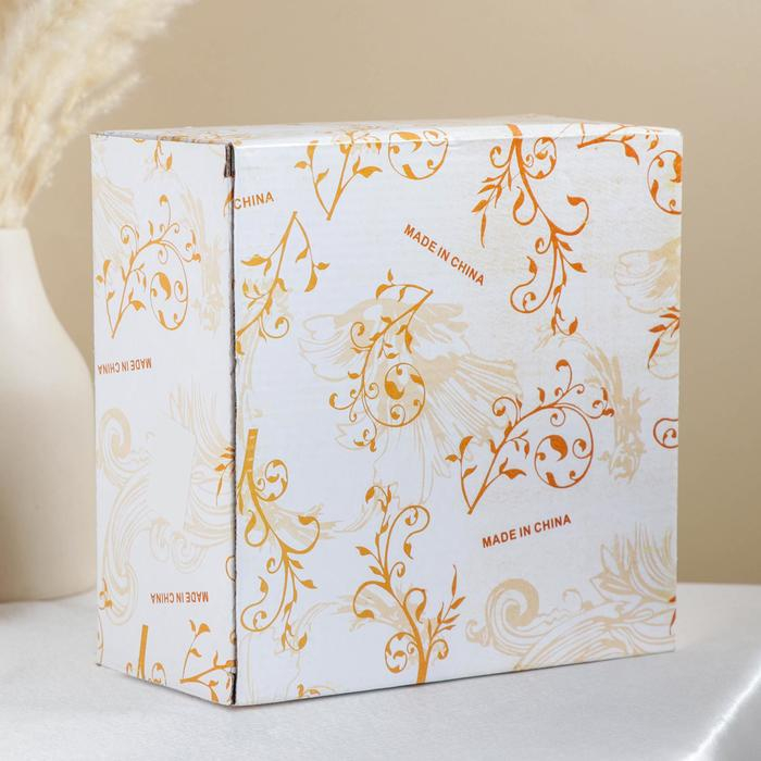 Фруктовница металлическая &laquo;Мирьем&raquo;, 20&times;19,5&times;17 см, цвет золотистый