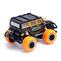 Джип радиоуправляемый &laquo;Граффити&raquo;, работает от батареек, цвет оранжевый