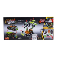 Конструктор винтовой &laquo;Спорткар&raquo;, с электрическим шуруповёртом, свет и звук, 24 детали