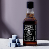 Новогодний подарочный набор косметики &laquo;Крутой мужик&raquo;, гель для душа во флаконе виски 250 мл и мыло для рук 90 г, Новый Год