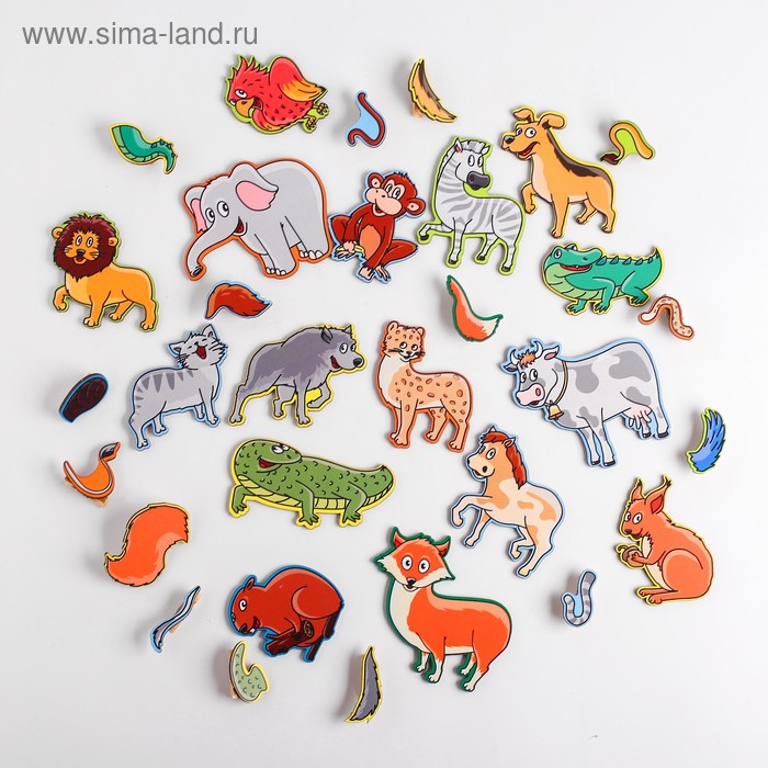 Головоломка деревянная &laquo;Чей хвост&raquo;