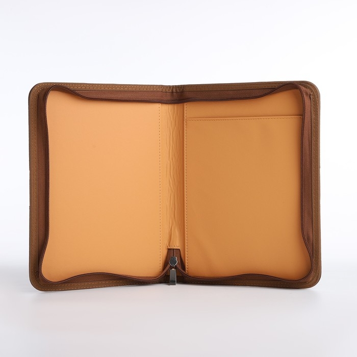 Папка для документов, А5, цвет коричневый Папка для документов, А5, цвет коричневый