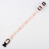 Набор &laquo;Ромбы&raquo;, застёжка - фастекс, поводок 2 м и ошейник 28-46 см