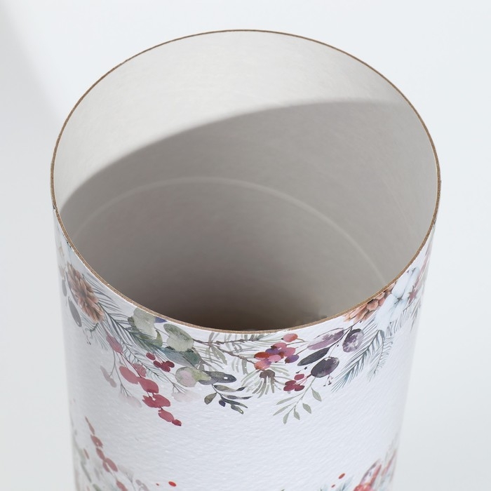 Тубус под бутылку «Счастливого Нового года», 10 х 34 см, Новый год Тубус под бутылку «Счастливого Нового года», 10 х 34 см, Новый год