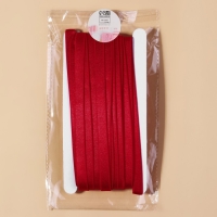 Резинка для бретелей, блестящая, 10 мм, 10 ± 0,5 м, цвет красный Резинка для бретелей, блестящая, 10 мм, 10 ± 0,5 м, цвет красный