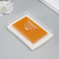 Штемпельная подушка "Золотая" 7,7х5,2х1,8 см