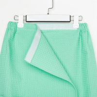 Полотенце банное Этель &laquo;Парео&raquo; с карманом 80*140 см. цв.нежный лайм, 100% хл, вафля 240 г/м2