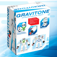 Робот GRAVITONE, свет, звук, стреляет, на батарейках, русская озвучка, цвет МИКС Робот GRAVITONE, свет, звук, стреляет, на батарейках, русская озвучка, цвет МИКС