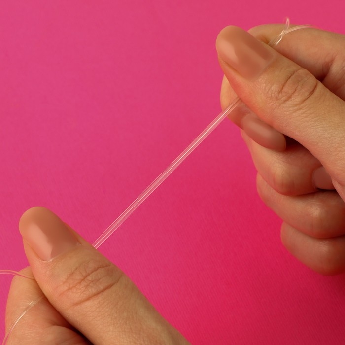 Бретели силиконовые, фурнитура металл, 1 мм, 40 см, пара, цвет прозрачный Бретели силиконовые, фурнитура металл, 1 мм, 40 см, пара, цвет прозрачный