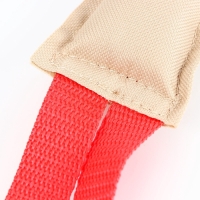 Игрушка-кусалка для собак с 1 ручкой, 20 х 5 см, холща Игрушка-кусалка для собак с 1 ручкой, 20 х 5 см, холща