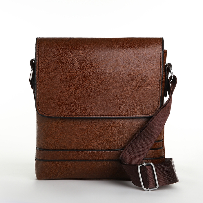 Сумка мужская, цвет коричневый