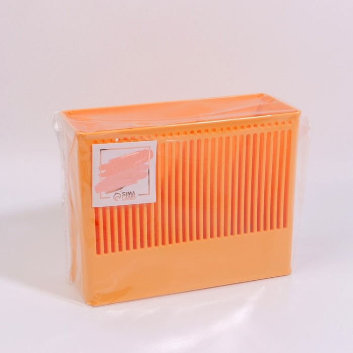 Органайзер для хранения «Classic», навесной, 3 секции, с клеевой основой, 18,5 × 14,3 × 7,5 см, цвет МИКС Органайзер для хранения «Classic», навесной, 3 секции, с клеевой основой, 18,5 × 14,3 × 7,5 см, цвет МИКС