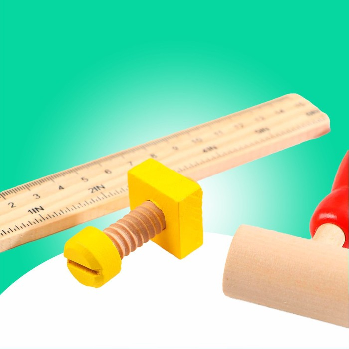 Набор инструментов Набор инструментов "Верстак плотника", 16 деталей