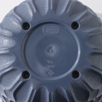 Горшок для цветов с поддоном &laquo;Wave&raquo;, 1,4 л, d=14,5 см, цвет серый