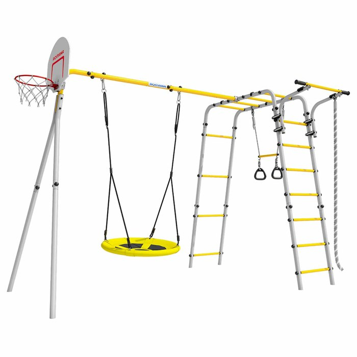 Детский спортивный комплекс уличный &laquo;Акробат 2&raquo;, качели гнездо