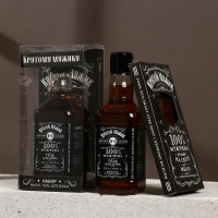 Новогодний подарочный набор косметики &laquo;Крутой мужик&raquo;, гель для душа во флаконе виски 250 мл и мыло для рук 80 г, Новый Год