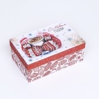 Коробка прямоугольная "Кофе" ,27 &times; 17 &times; 11 см