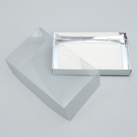 Коробка кондитерская &laquo;Серебристая&raquo;, 22 х 8 х 13.5 см