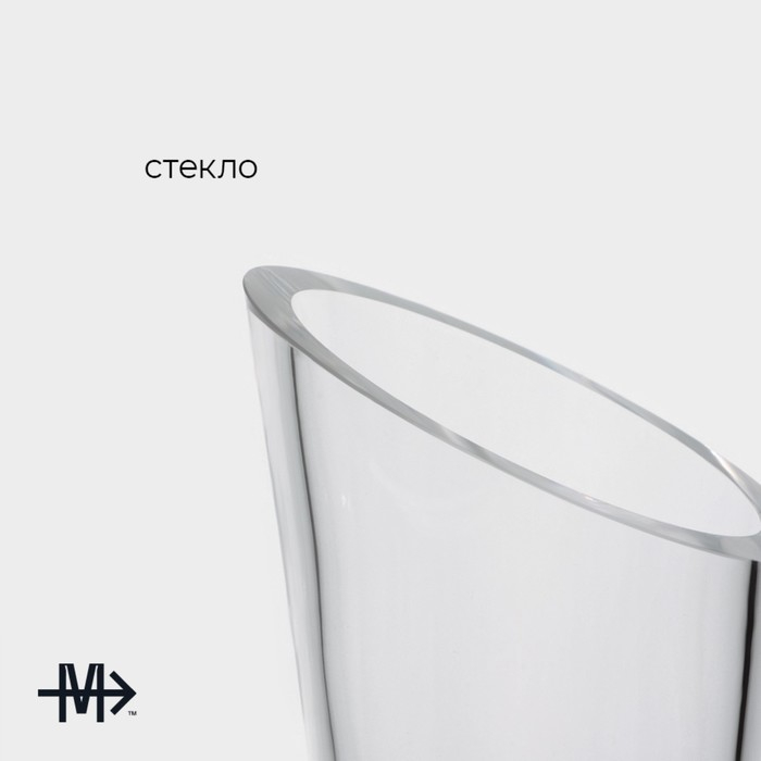 Декантер стеклянный для вина Magistro &laquo;Аспиран&raquo;, 1,5 л, 14,5&times;28 см, цвет прозрачный