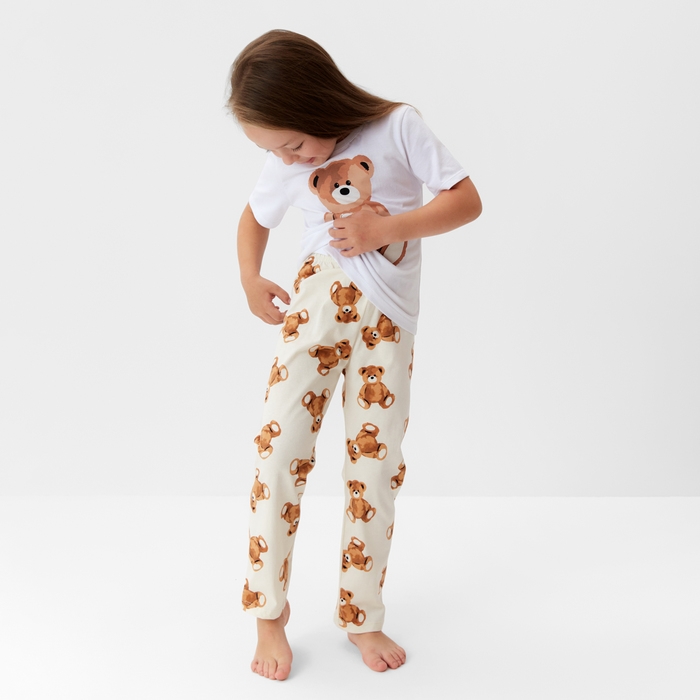 Пижама детская KAFTAN Пижама детская KAFTAN "Мишка", р.36 (134-140)
