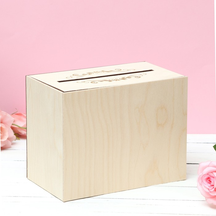 Семейный банк на свадьбу &laquo;Кольца&raquo;, 25 х 18 х 14 см.