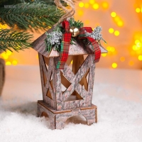 Новогодний декор с подсветкой &laquo;Сказка&raquo; 8,5х8,5х16 см