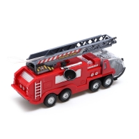 Машина &laquo;Пожарная&raquo;, стреляет водой, световые и звуковые эффекты, русская озвучка, работает от батареек