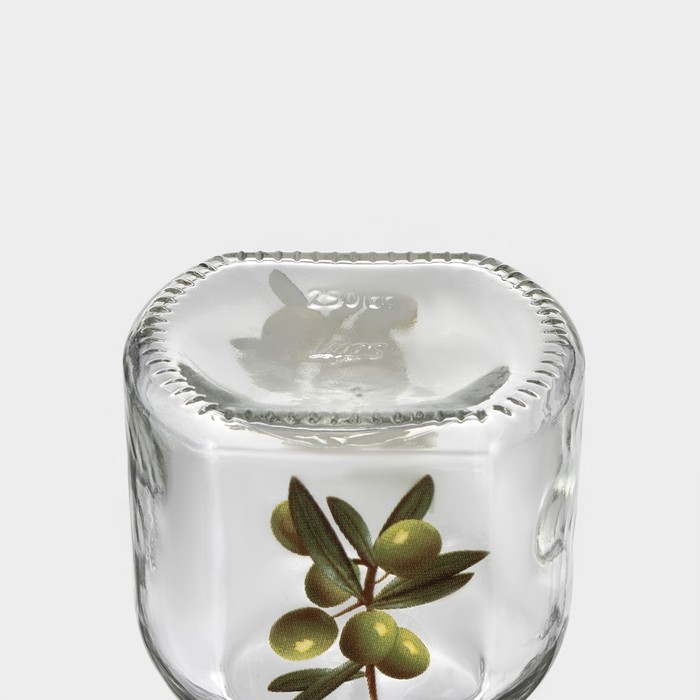 Бутылка стеклянная для соуса и масла &laquo;Олива&raquo;, 275 мл