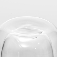 Стакан стеклянный с двойными стенками Magistro &laquo;Поль&raquo;, 200 мл