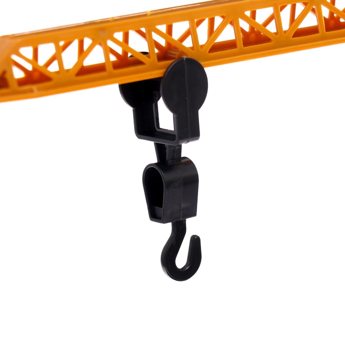 Автотрек &laquo;Стройка&raquo;, с машинкой, краном и фигурками, работает от батареек