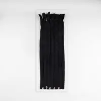 Молния &laquo;Спираль&raquo;, №5, разъёмная, замок автомат, 40 см, чёрная