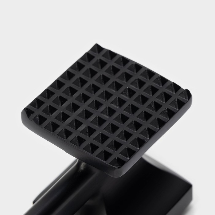 Молоток для мяса Доляна &laquo;Сарейп&raquo;, 26 см, нержавеющая сталь, цвет чёрный