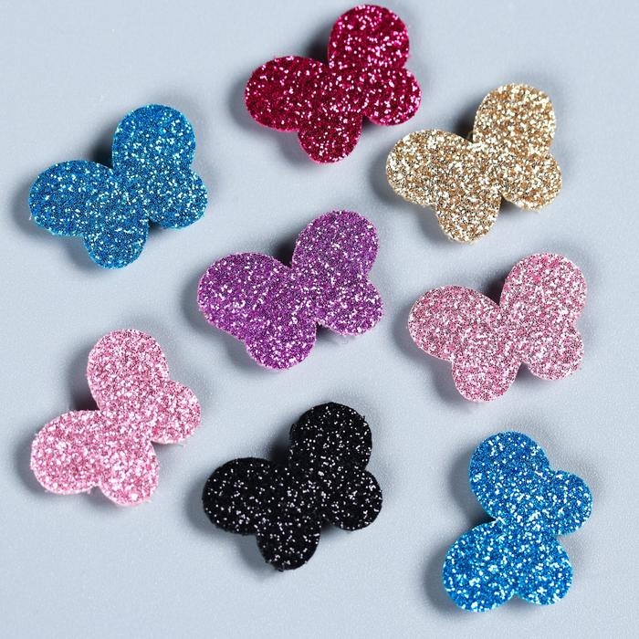 Заколки для волос, бабочки, 8 шт &laquo;Липучки&raquo;, WINX