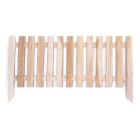 Ограждение декоративное, 45 &times; 110 см, 1 секция, дерево, &laquo;Линия&raquo;, Greengo