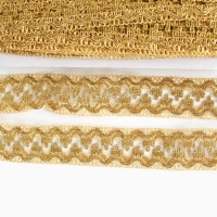 Тесьма золотая 3,6 см, в рулоне 15 метров Тесьма золотая 3,6 см, в рулоне 15 метров