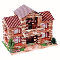 Конструктор из кирпичиков &laquo;Особняк&raquo;, 855 деталей