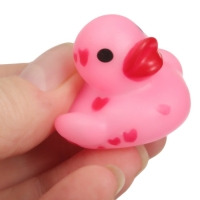 Набор резиновых игрушек для ванны &laquo;Уточки лаффки мини&raquo;, 3 шт, Крошка Я