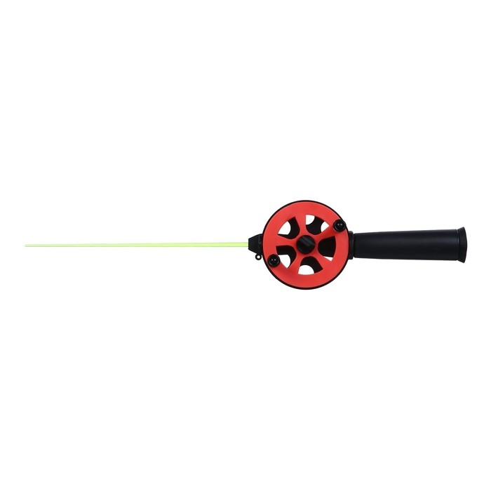 Удочка зимняя "Профи" УП-2 пластмассовая ручка, цвет красный