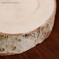 Спил осины, косой, 30х14 &plusmn;2см